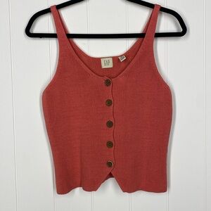 Retro Gap Knit Tank Top